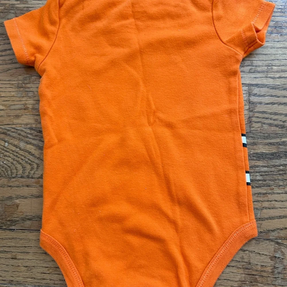 Disney Orange Nemo Character One-Piece Bodysuit